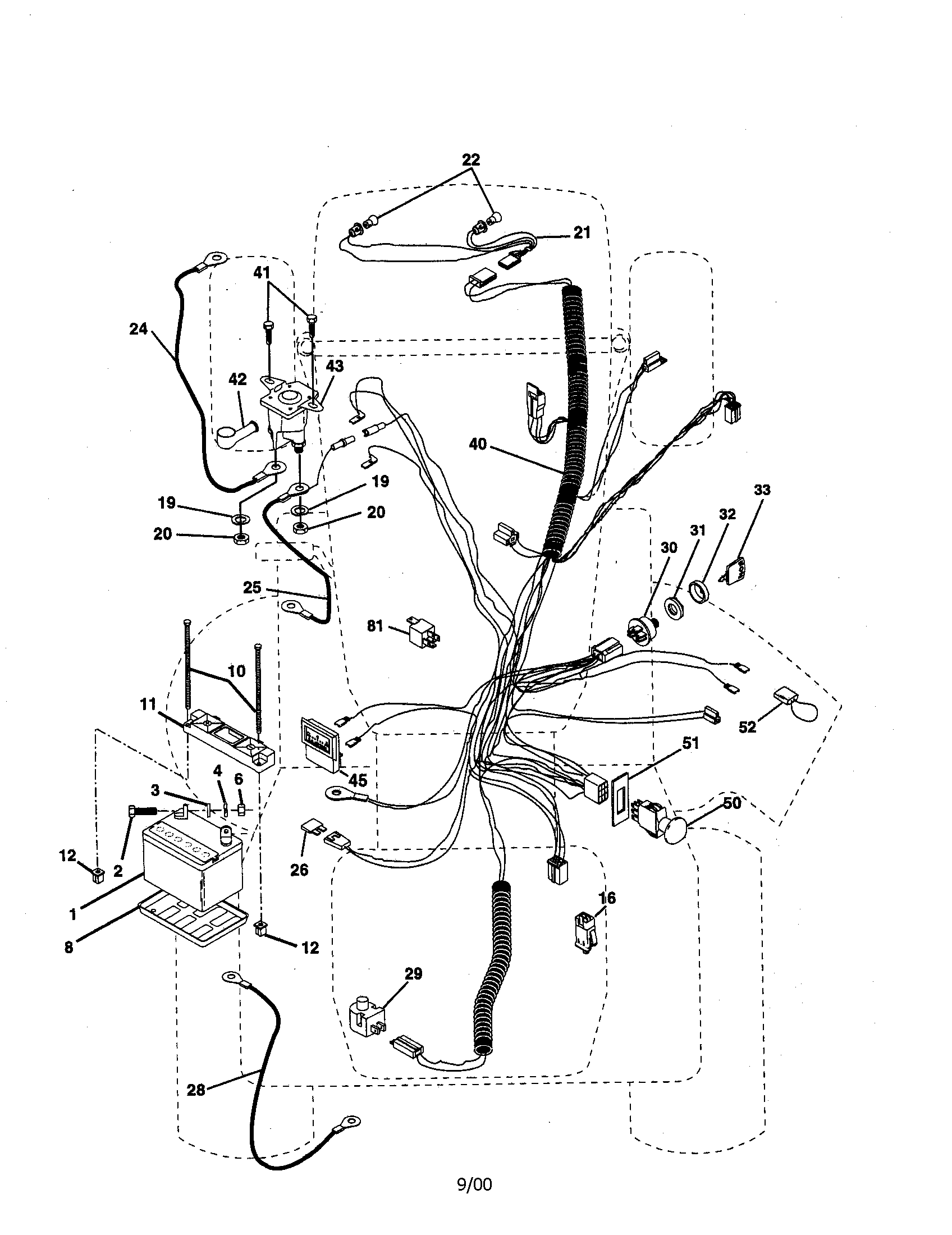 Craftsman 917258863 electrical diagram