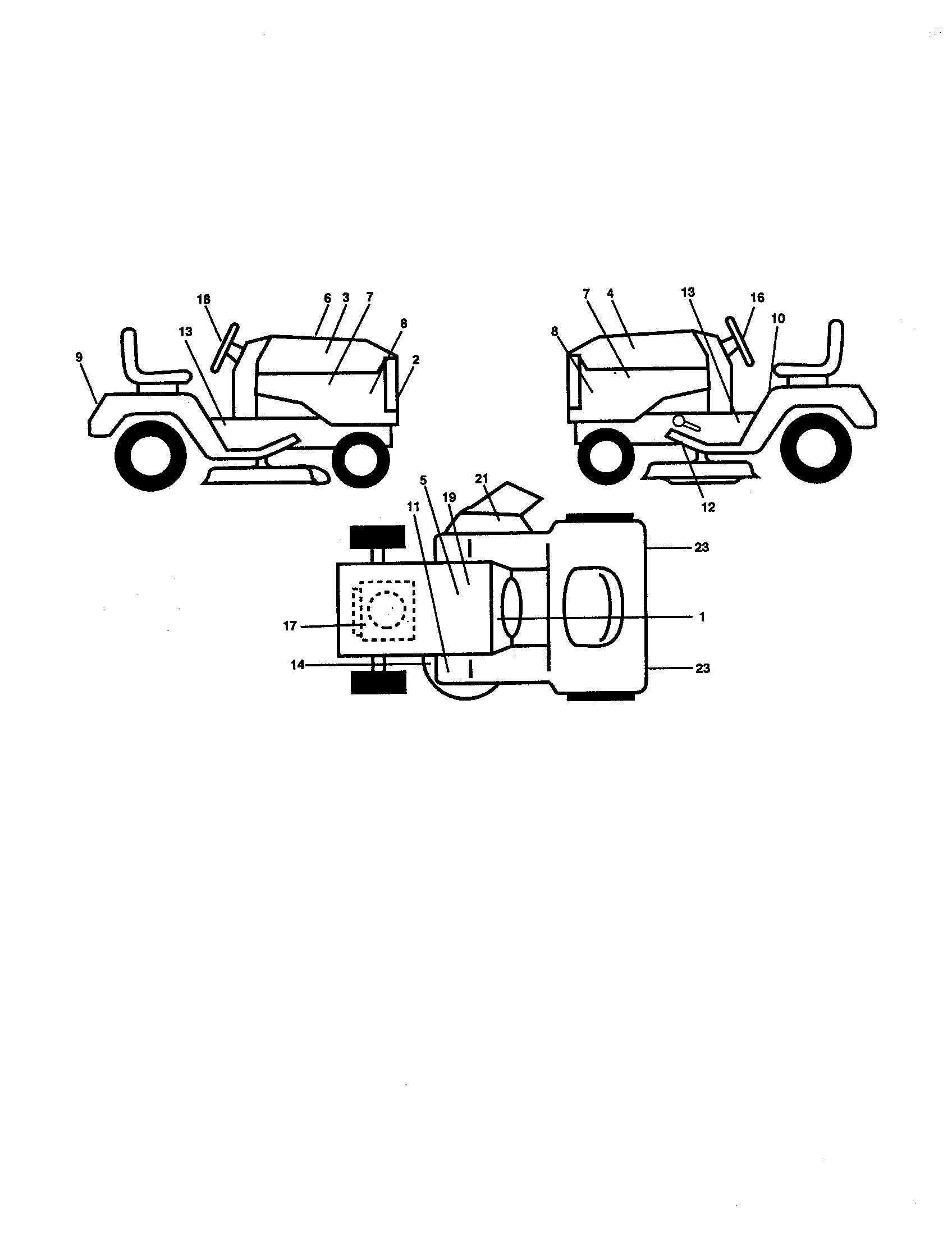 Craftsman 917258863 decals diagram