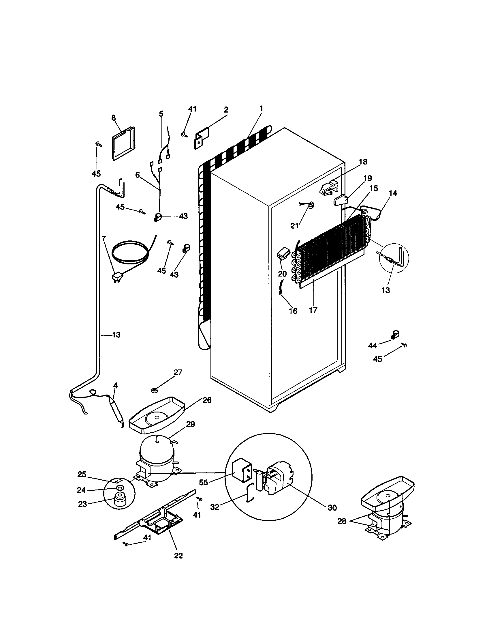 Kenmore 25369887991 system diagram