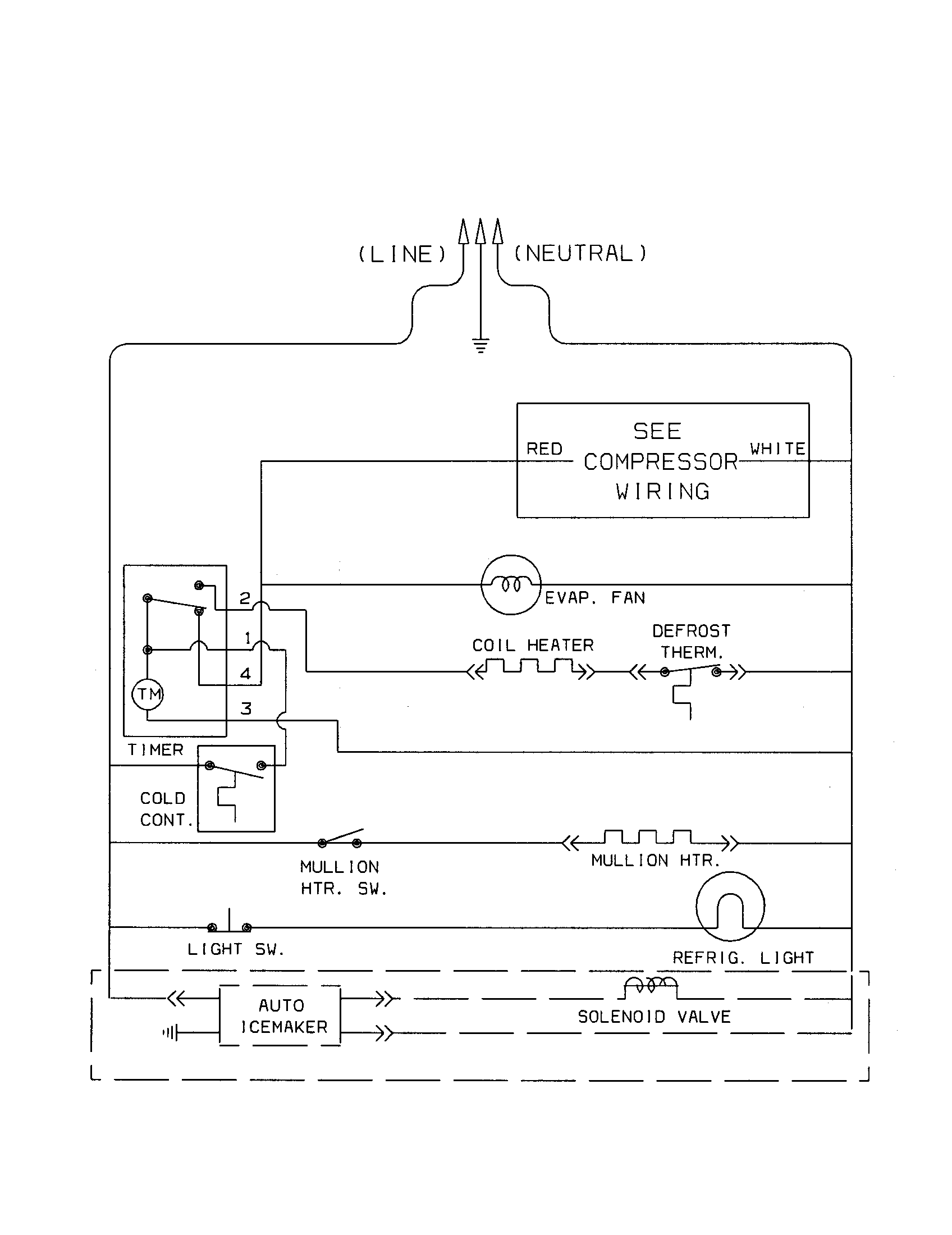 Kenmore 25369887991 wiring schematic diagram
