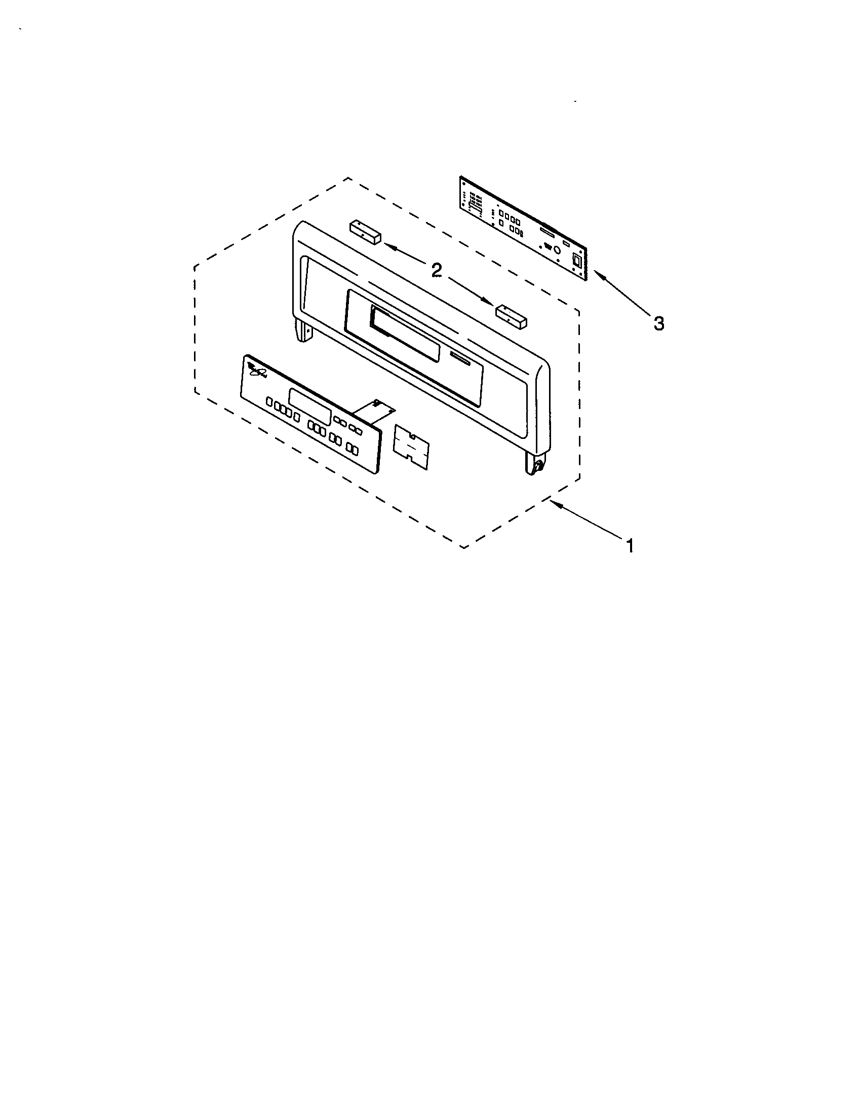 Whirlpool RBS275PDB9 control panel diagram