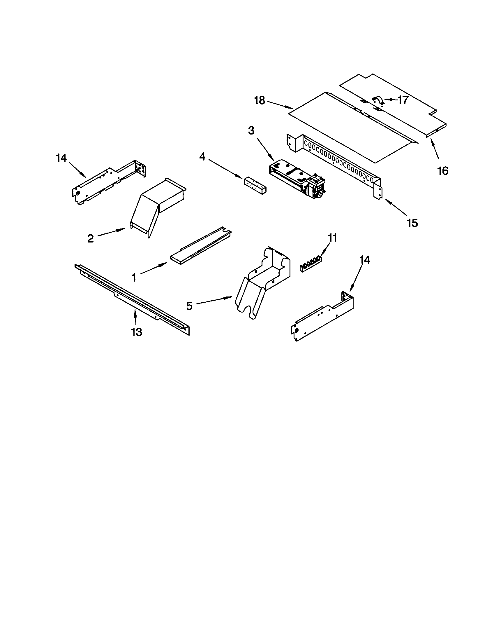 Whirlpool RBS275PDB9 top venting diagram
