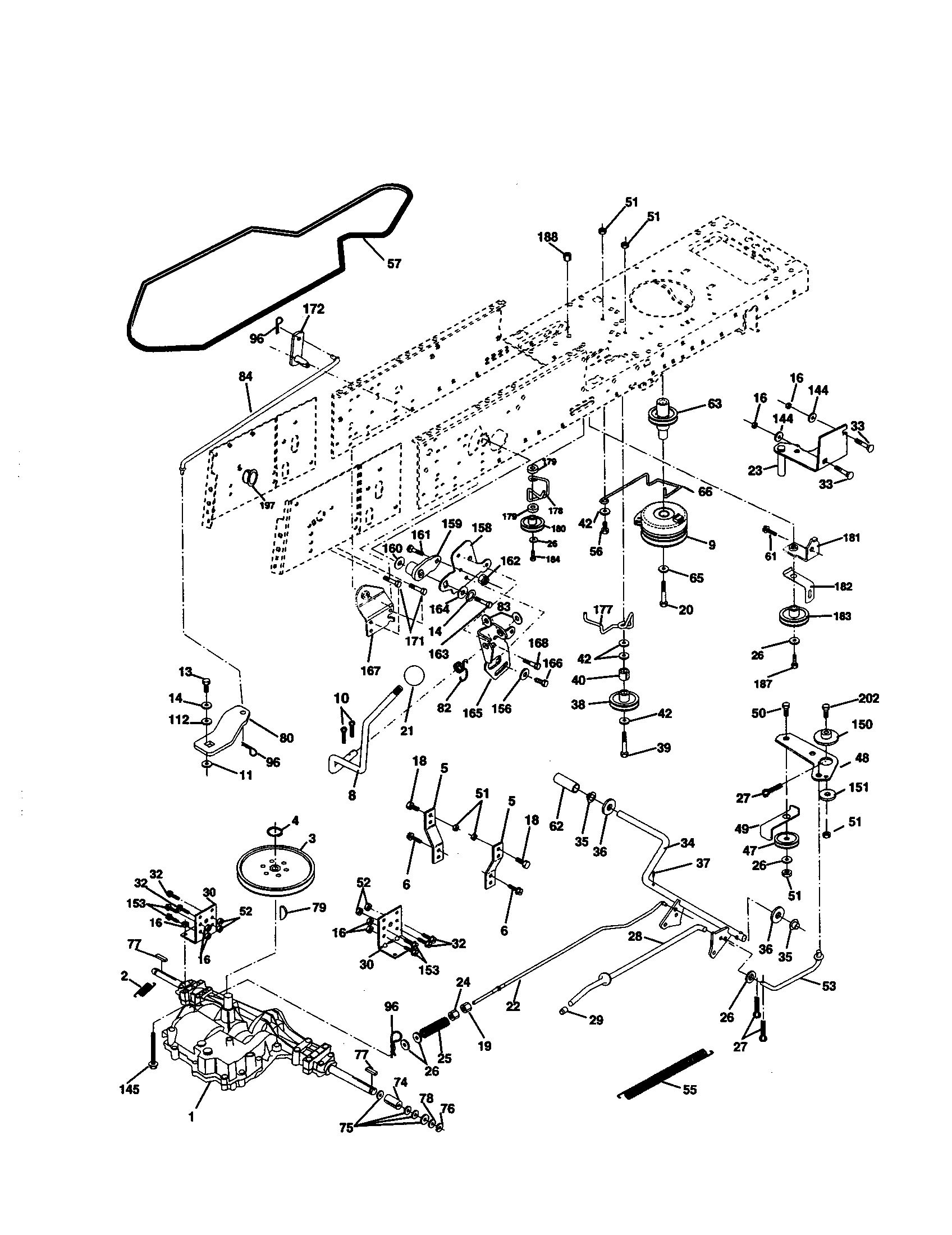 Craftsman 917259442 drive diagram
