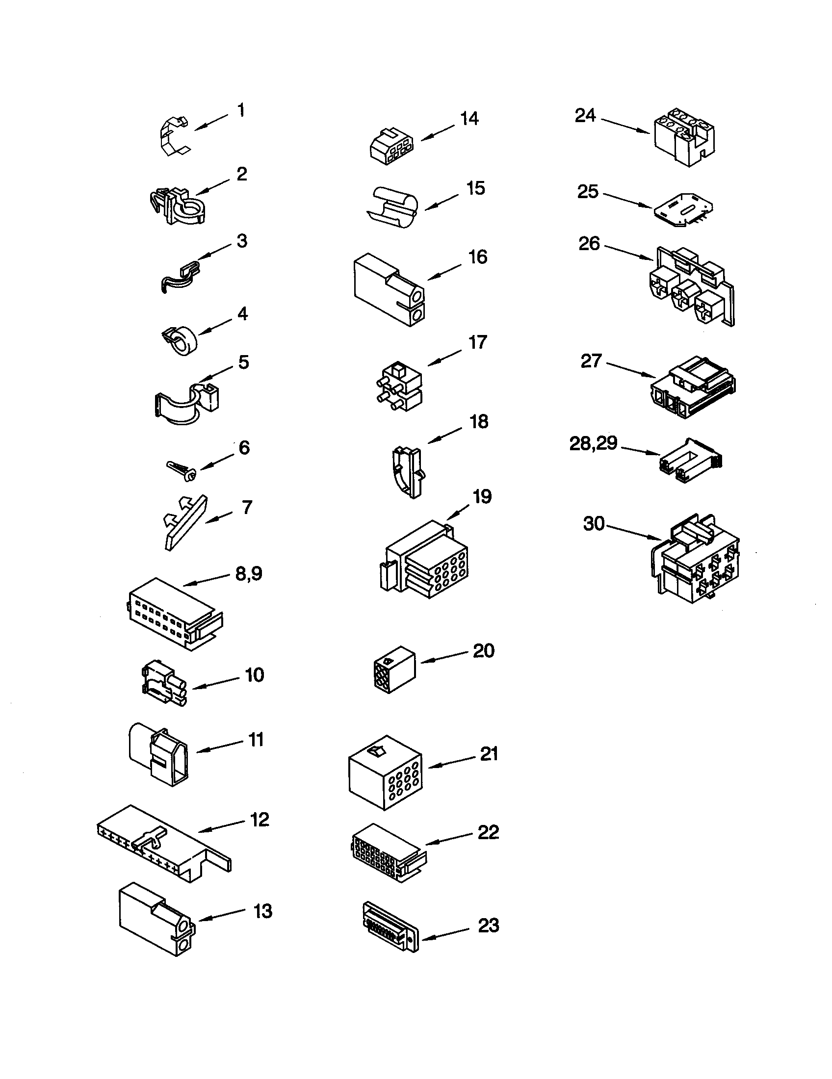 Whirlpool LBR4132JQ1 wiring harness diagram