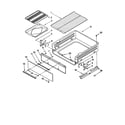 Whirlpool SF315PEGQ5 broiler diagram
