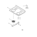 Kenmore 66592002100 cooktop diagram