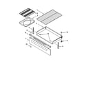 Kenmore 66592002100 drawer and broiler diagram