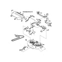 Craftsman 987889010 front frame assembly diagram