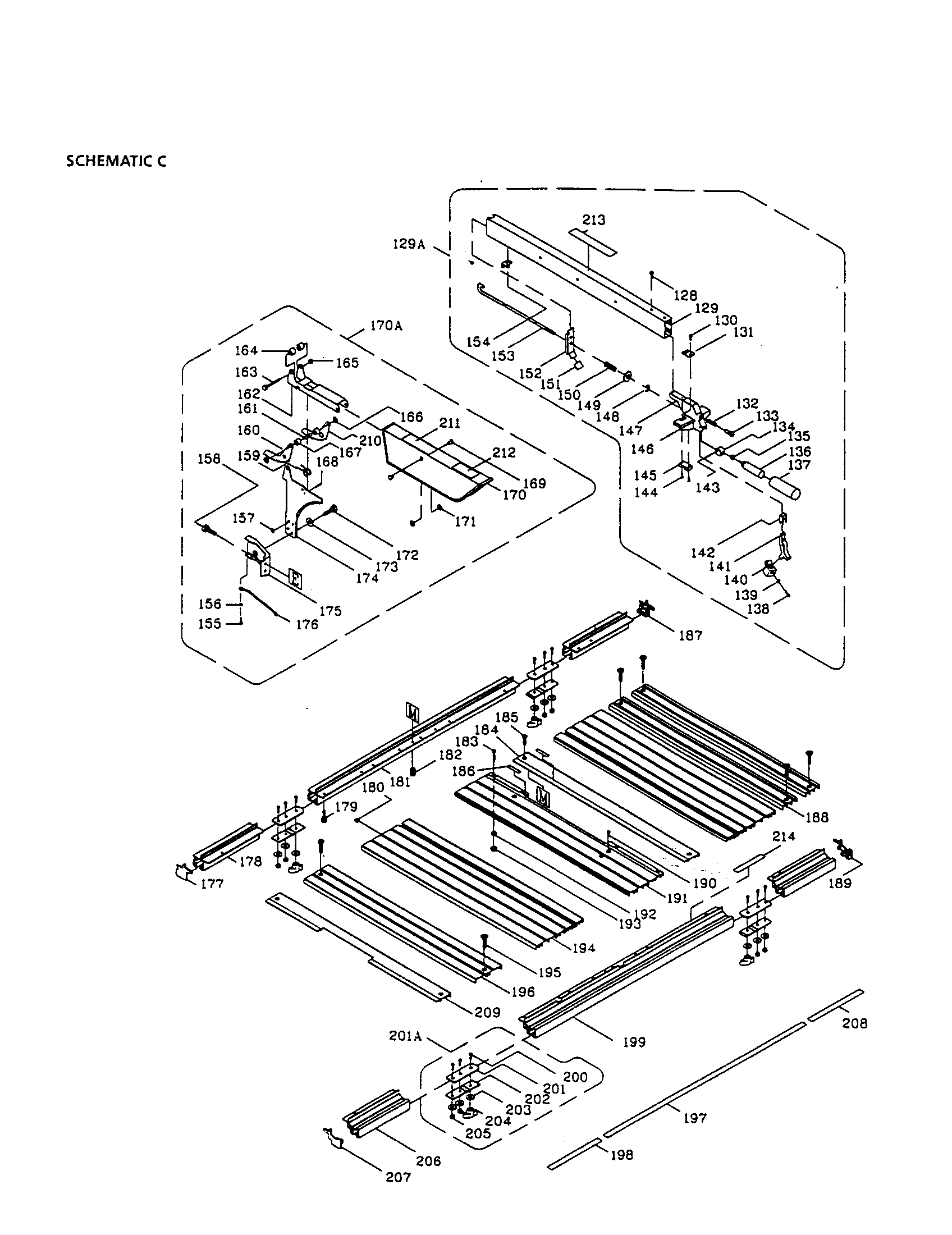 Craftsman 137272220 blade guard assembly diagram