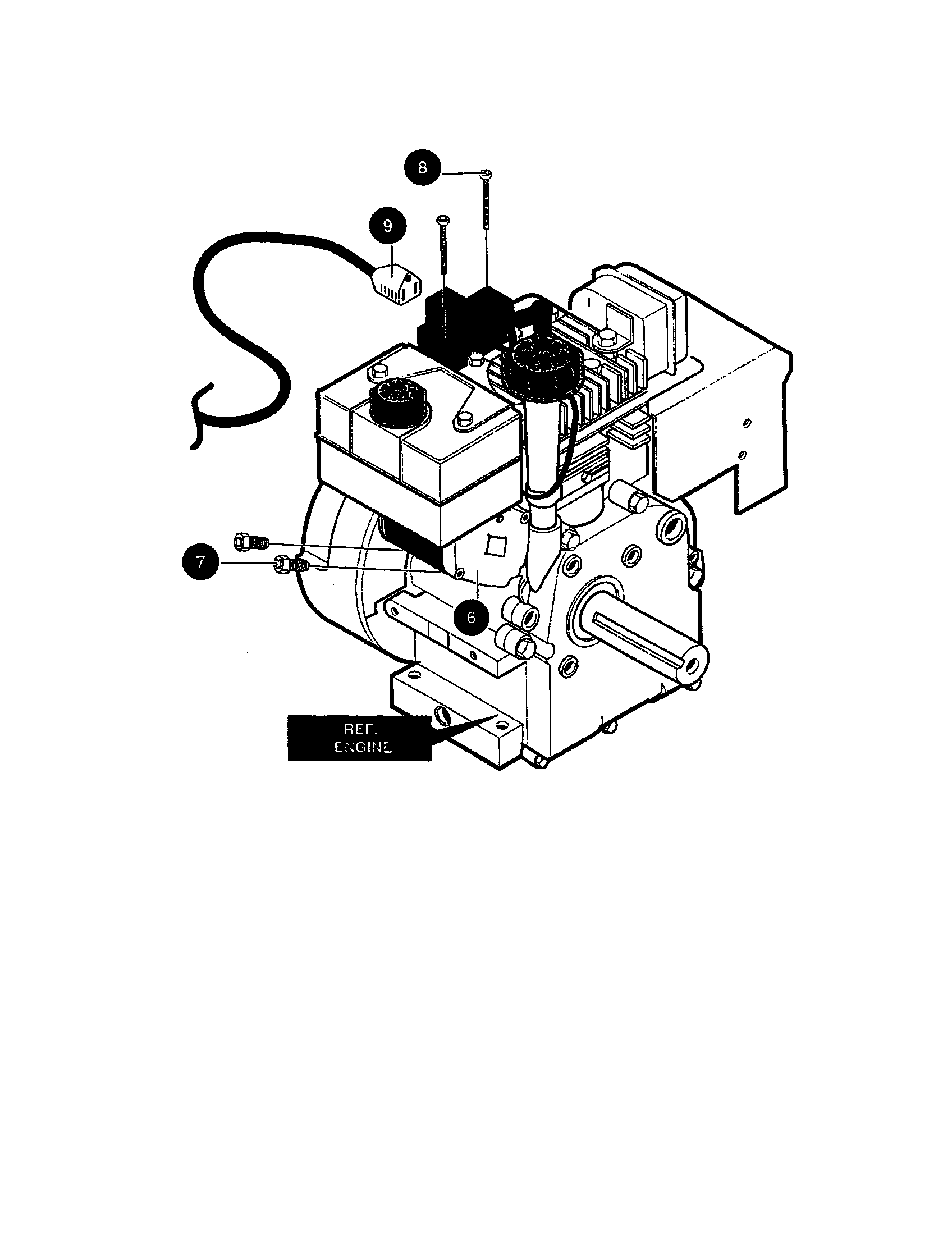 Craftsman 536881110 electric start assembly diagram