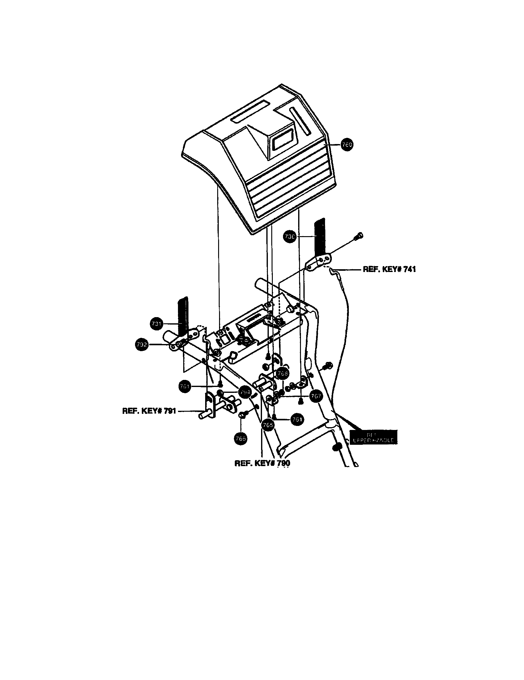 Craftsman 536881110 control panel assembly diagram