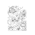 Kenmore 25338657996 icemaker diagram