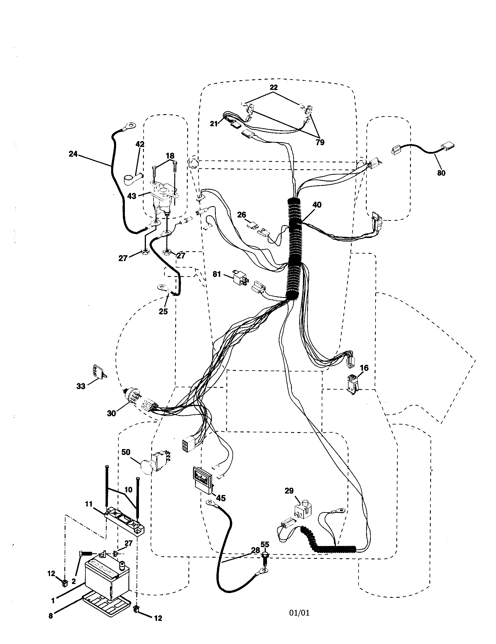Craftsman 917259791 electrical diagram
