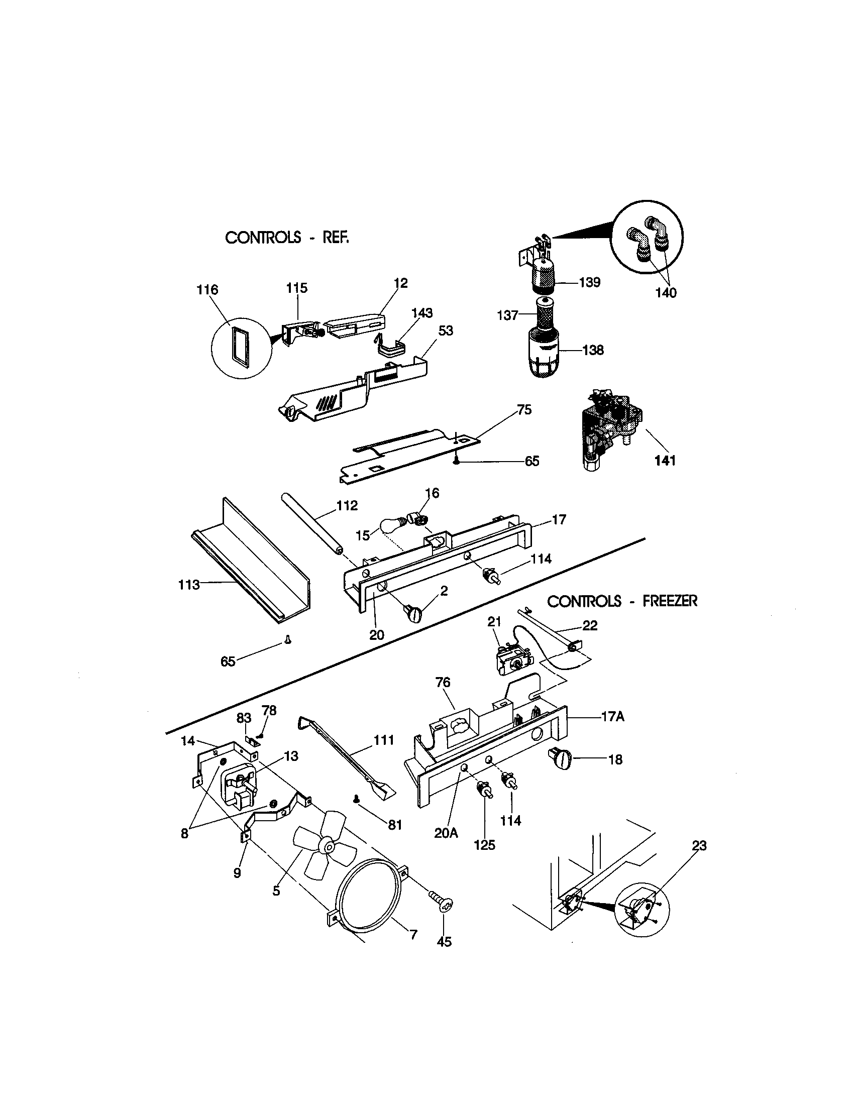 Kenmore 25350682002 controls diagram