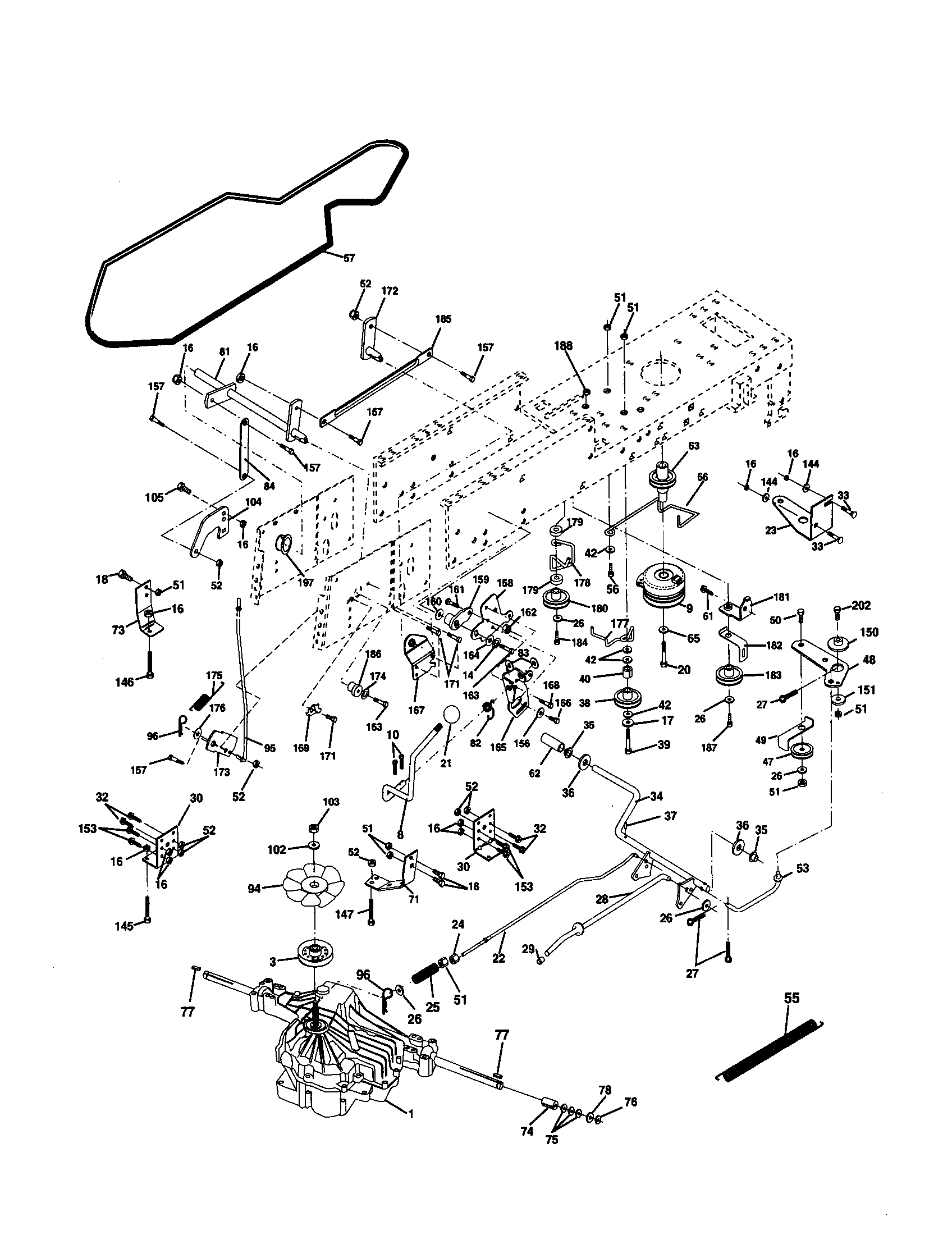 Craftsman 917259462 drive diagram