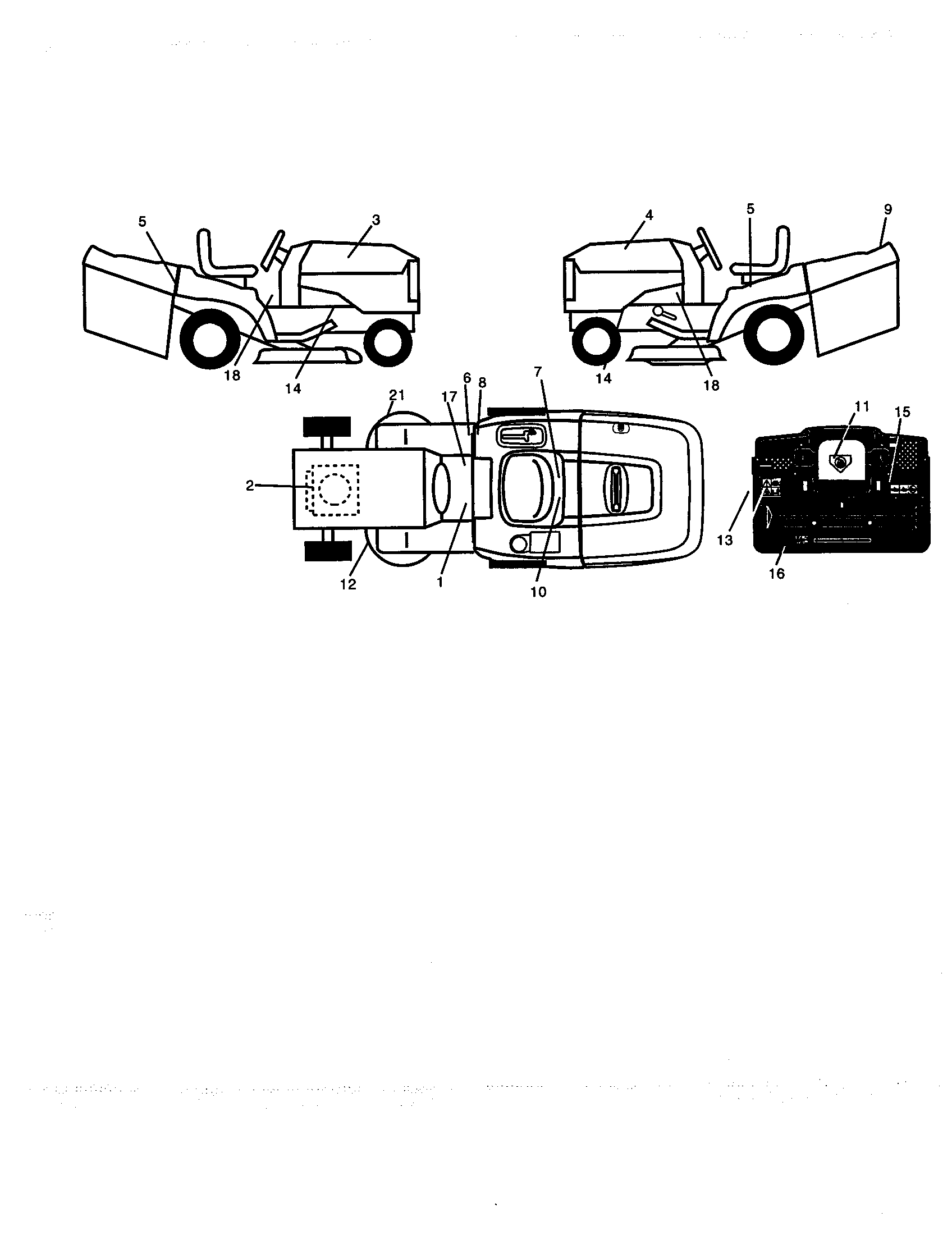 Craftsman 917259462 decals diagram