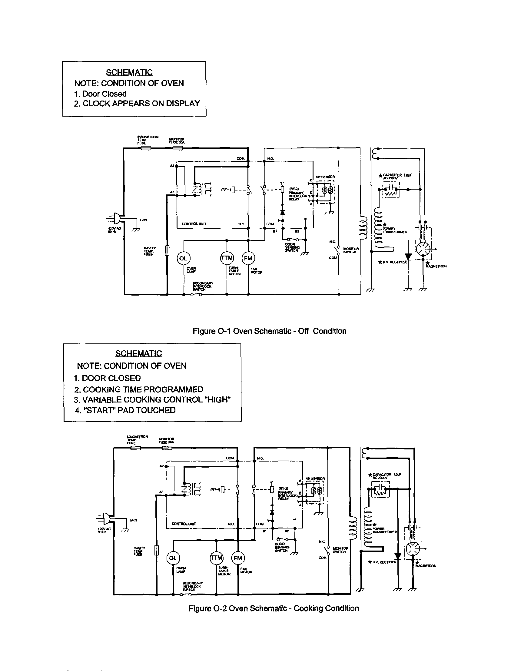 Sharp R-430CS schematics diagram