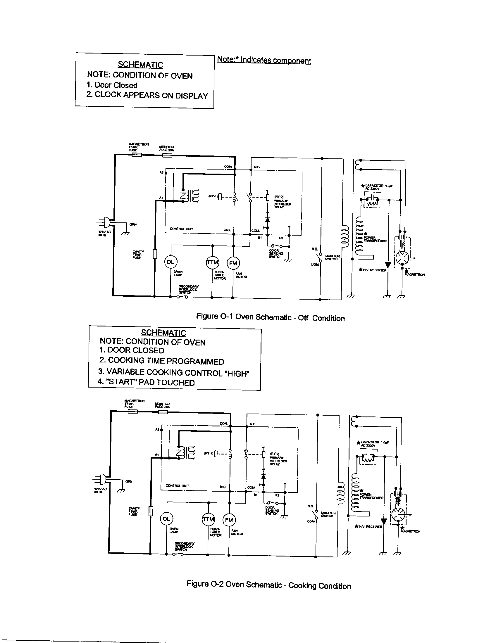 Sharp R-410DK schematics diagram