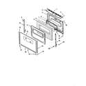 Whirlpool SF377PEGN6 door diagram