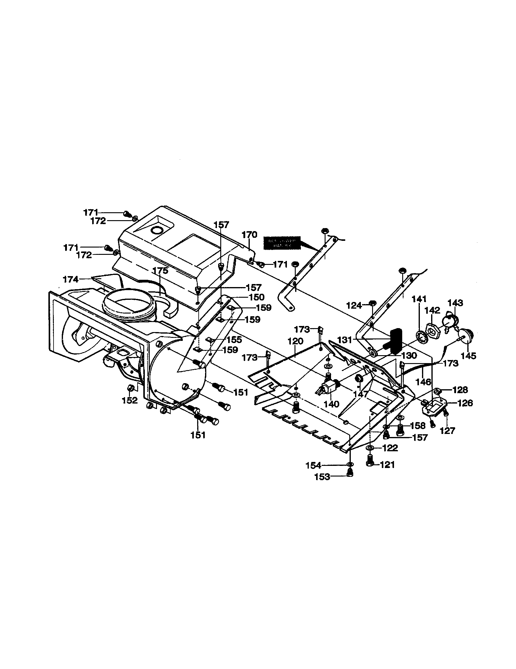 Murray 620301X4C top cover diagram