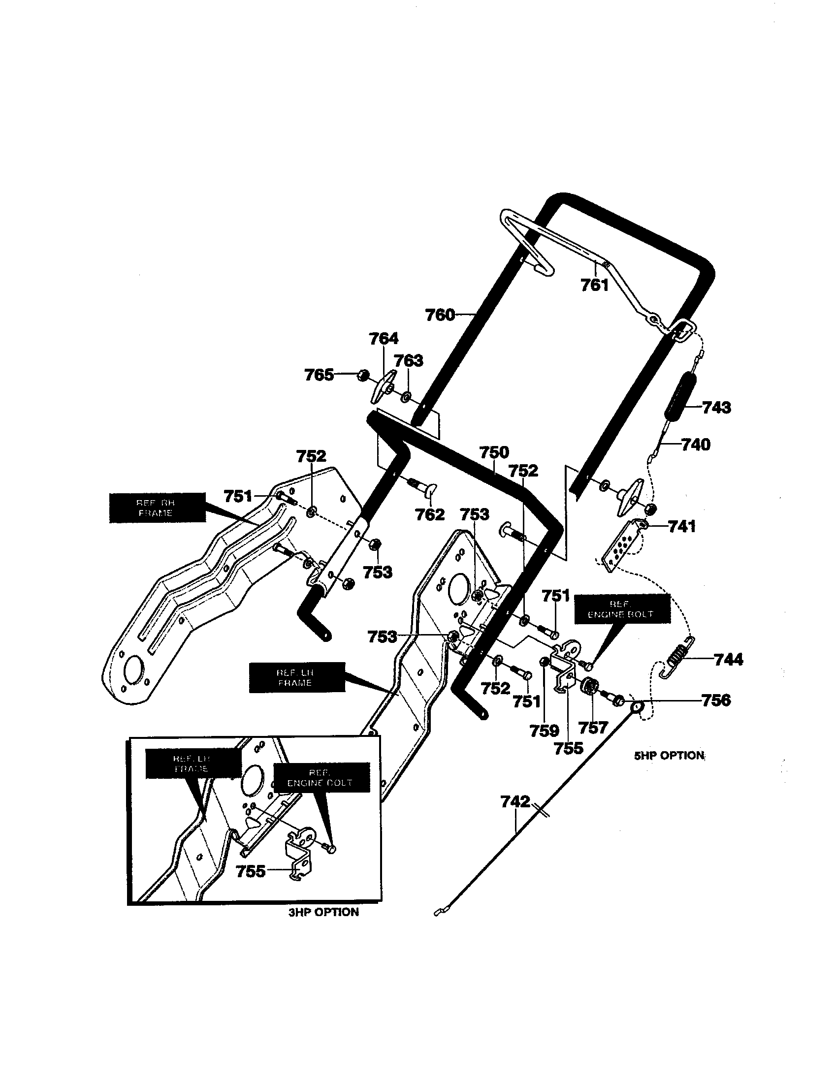 Murray 620301X4C handle diagram