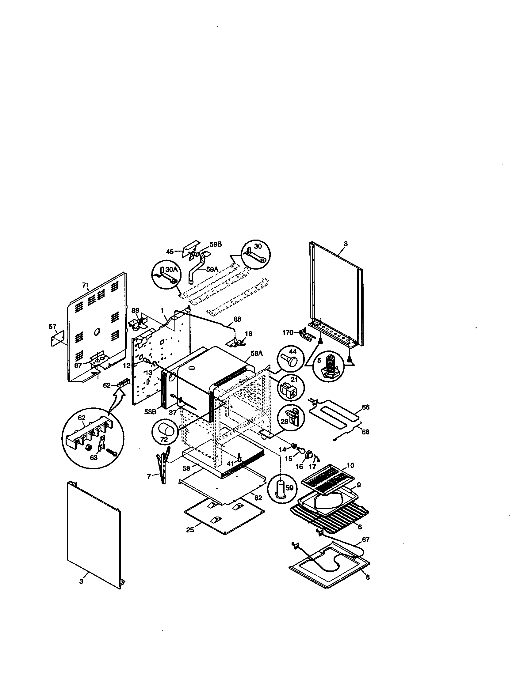 Kenmore 79095267990 body diagram