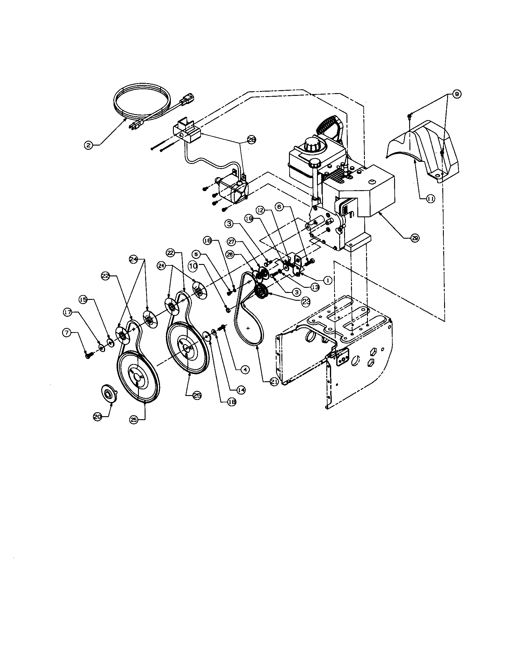 Craftsman 247888510 engine diagram