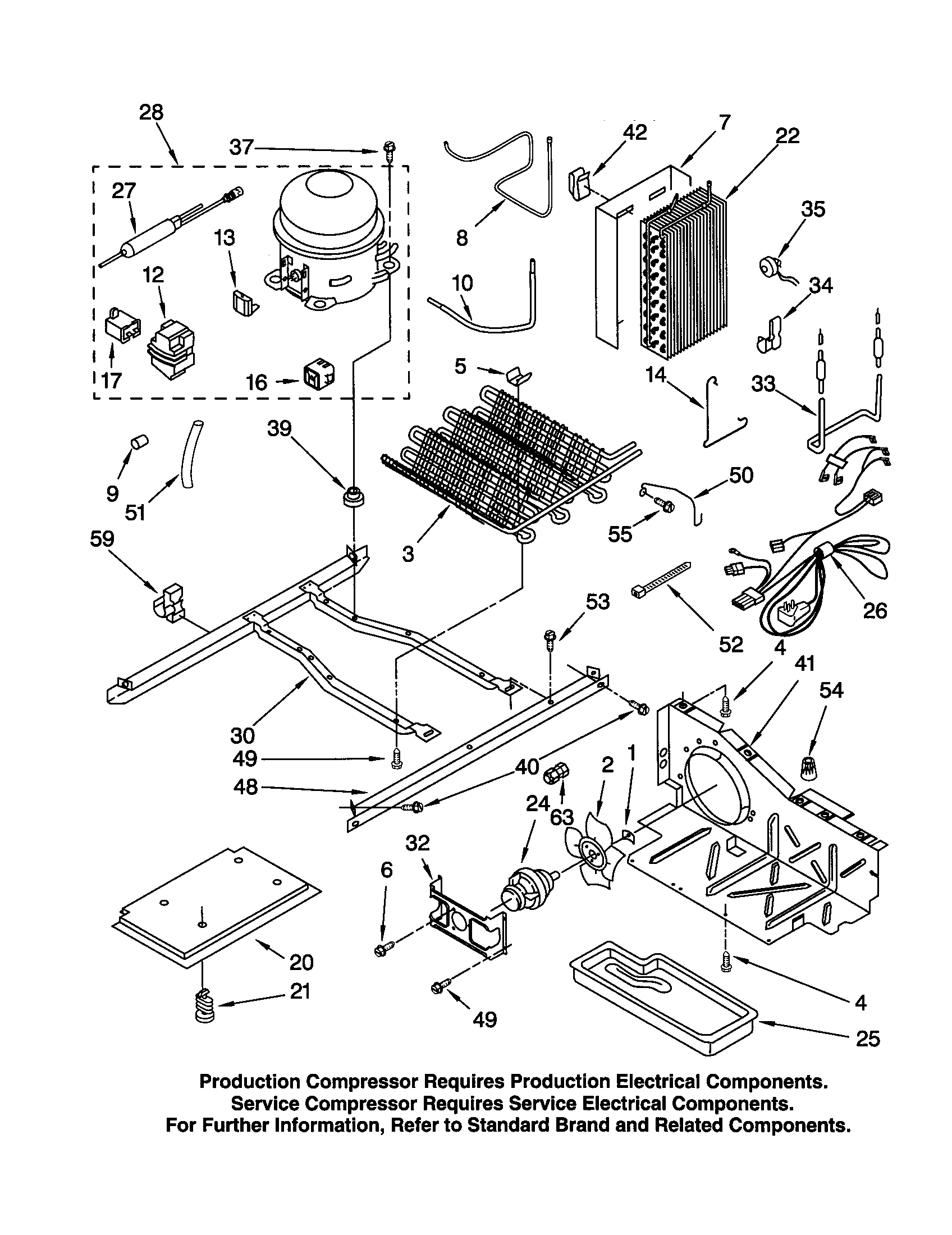 Kenmore 10650262993 unit diagram