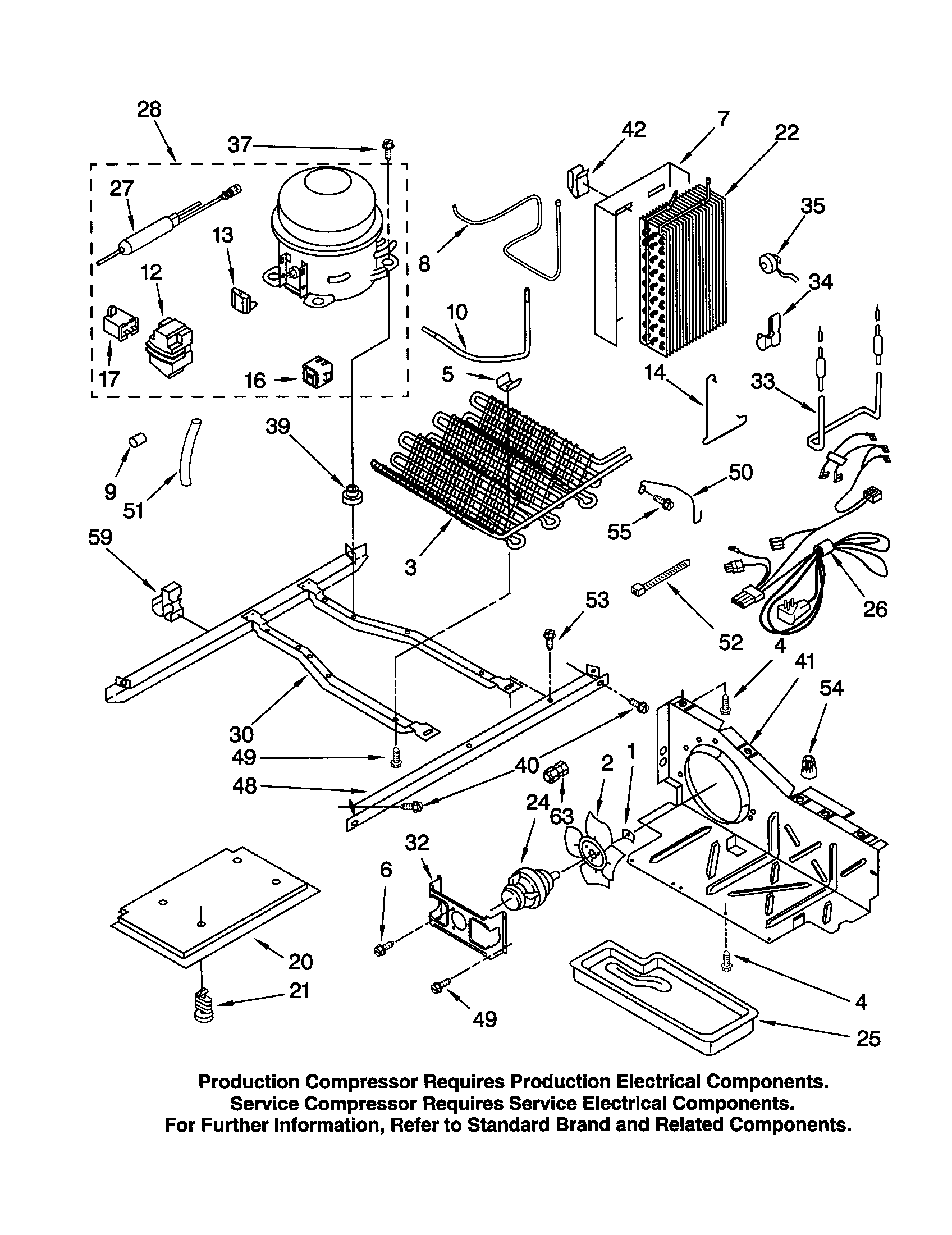 Kenmore 10650252002 unit diagram
