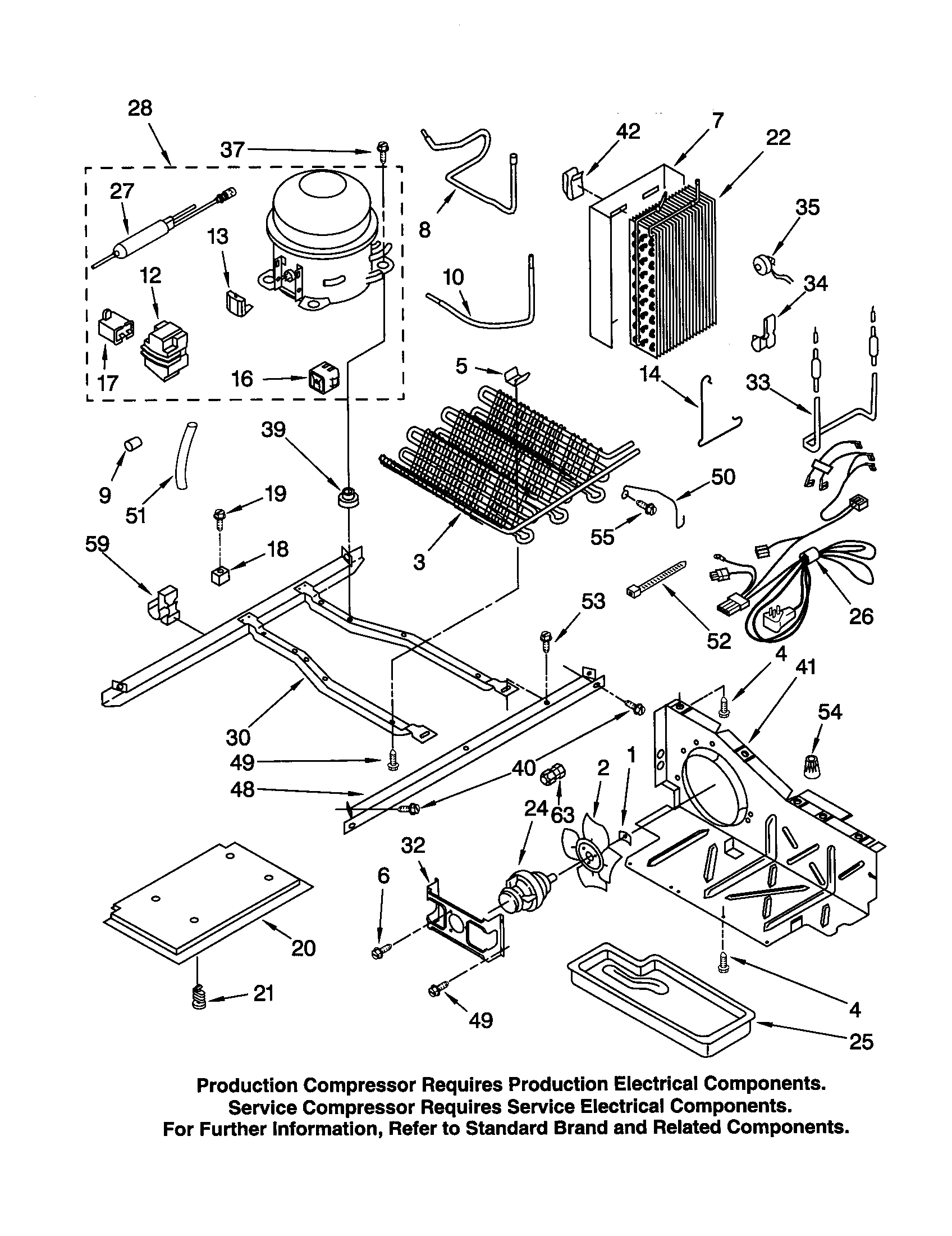 Kenmore 10659292994 unit diagram