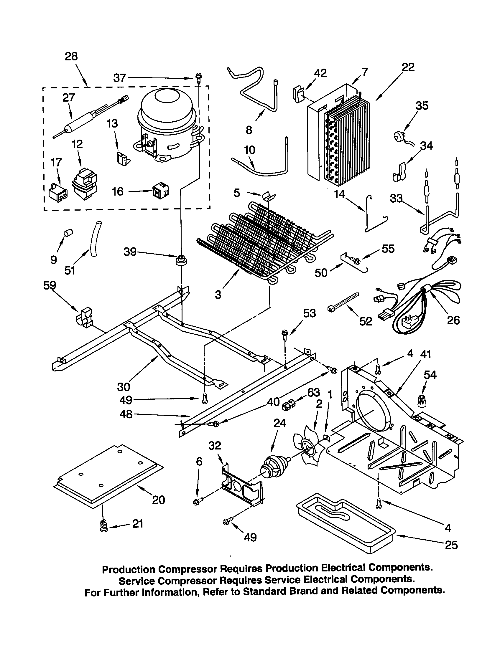 Kenmore 10659094994 unit diagram