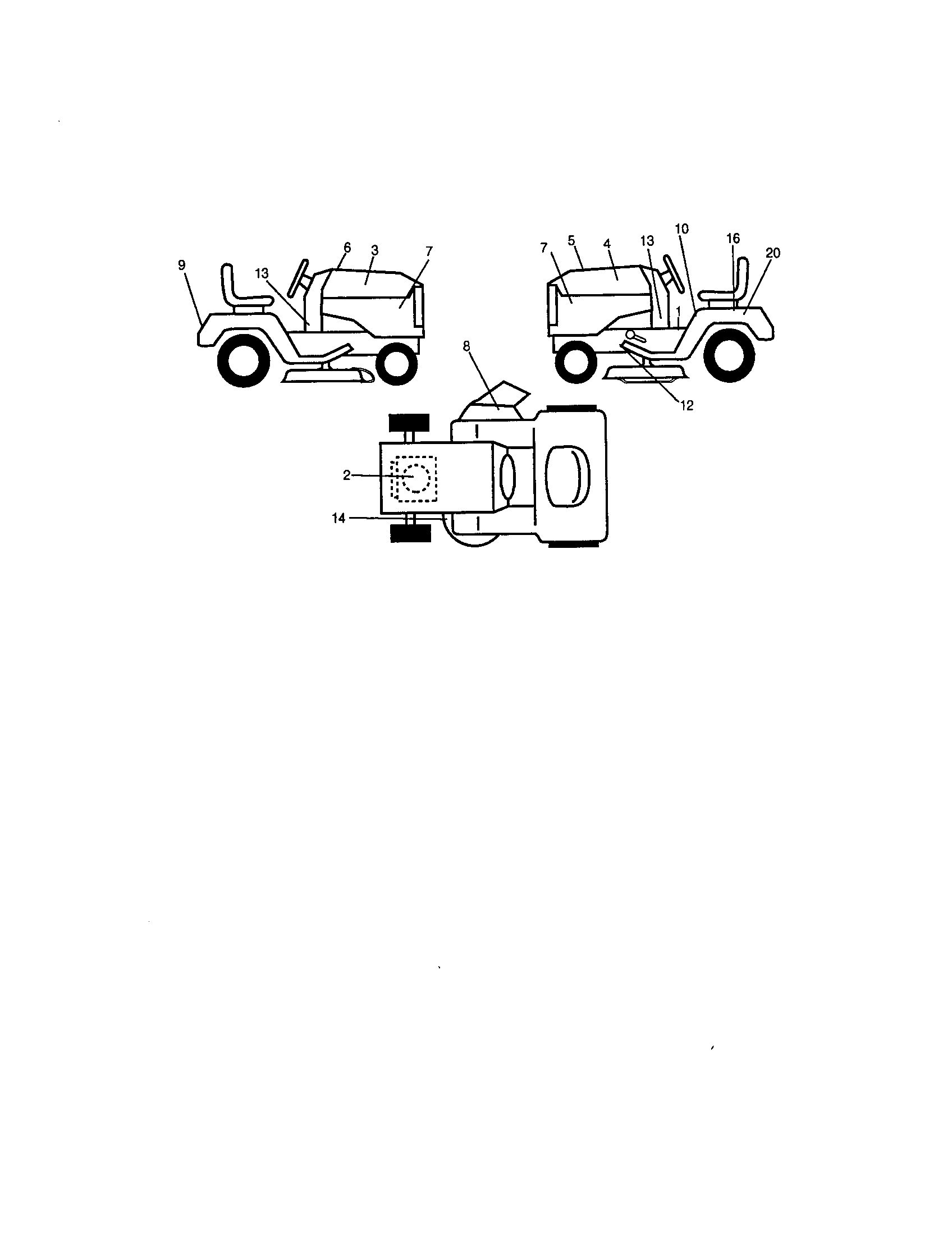 Craftsman 917272081 decals diagram
