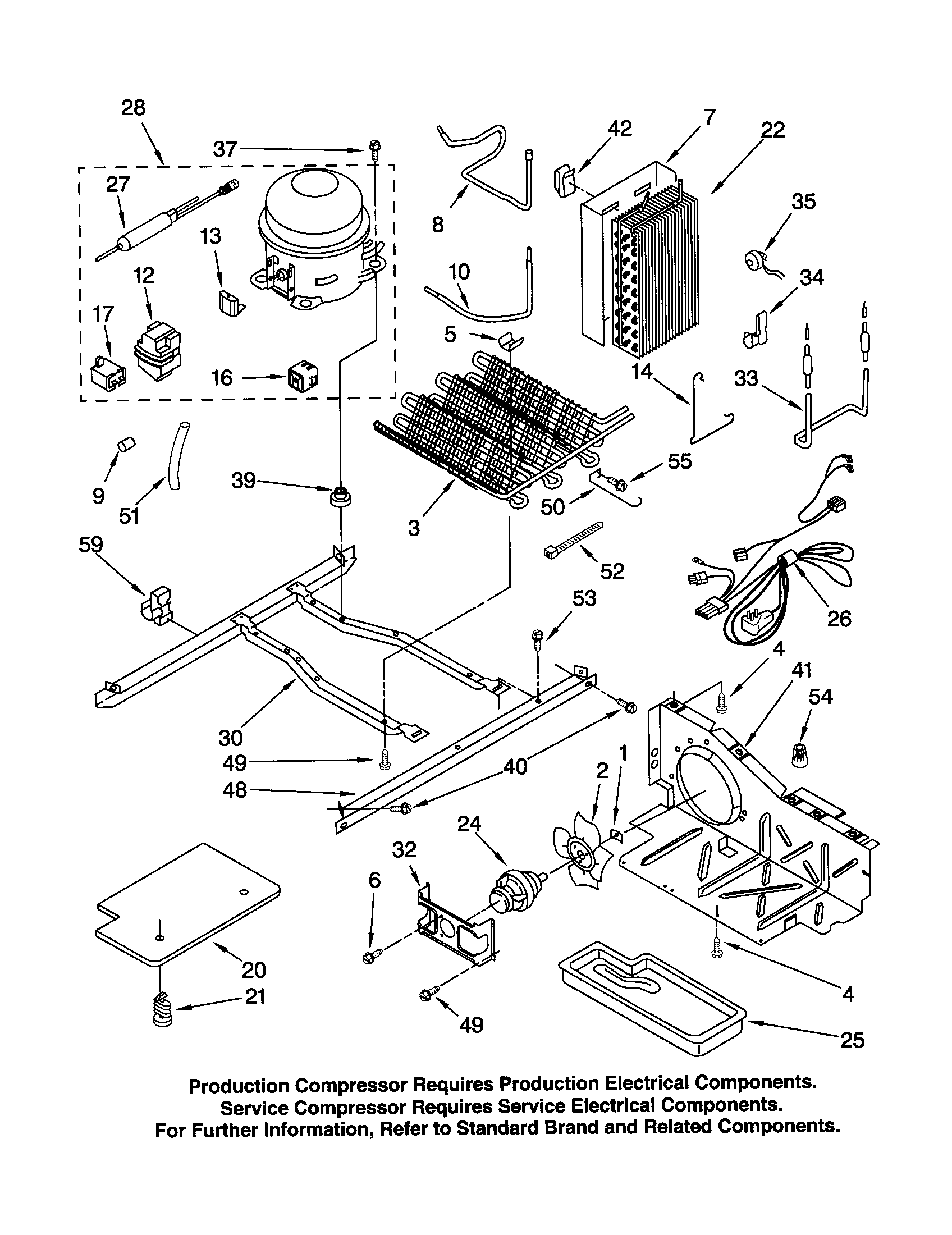 Kenmore 10648064895 unit diagram