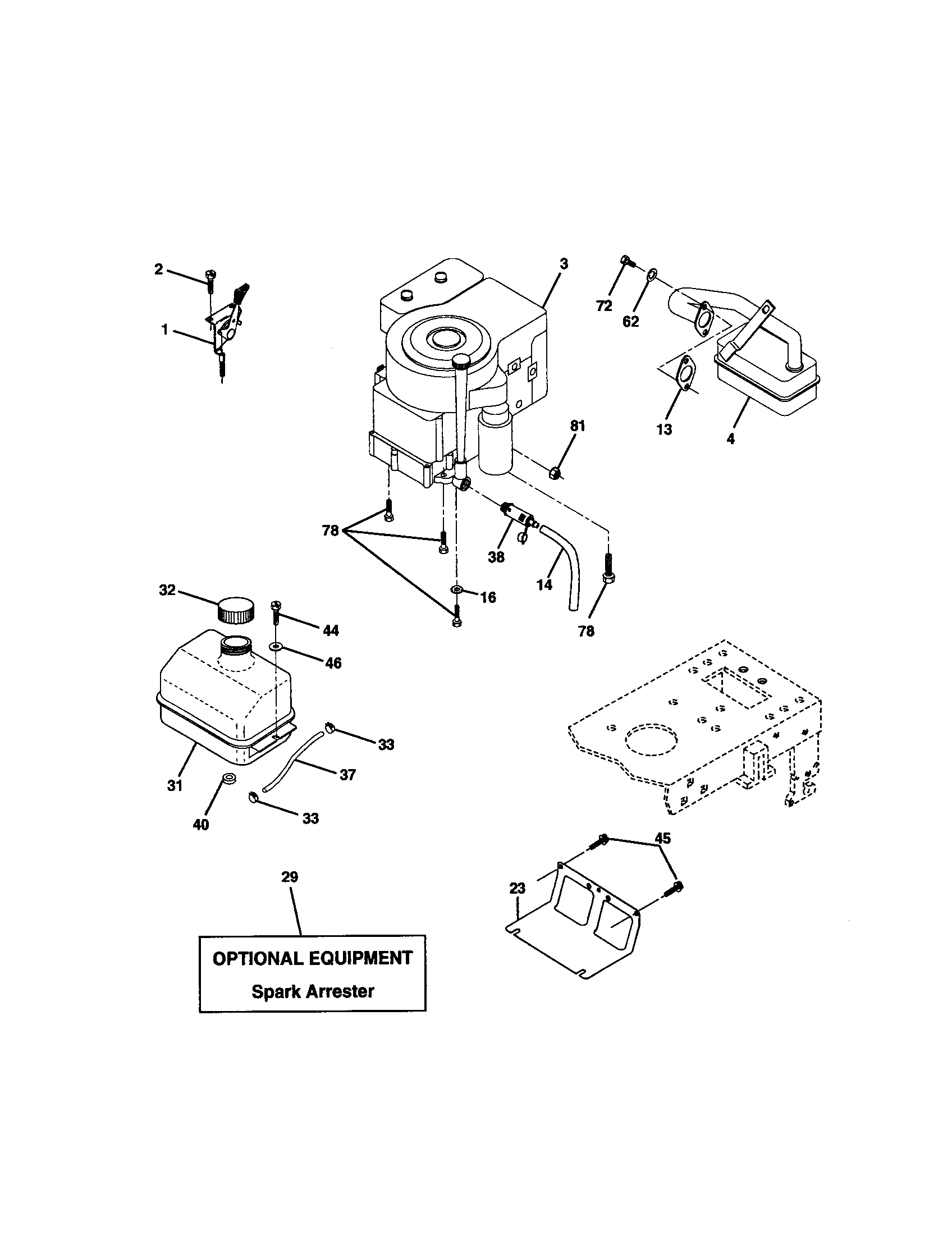 Craftsman 917271731 engine diagram