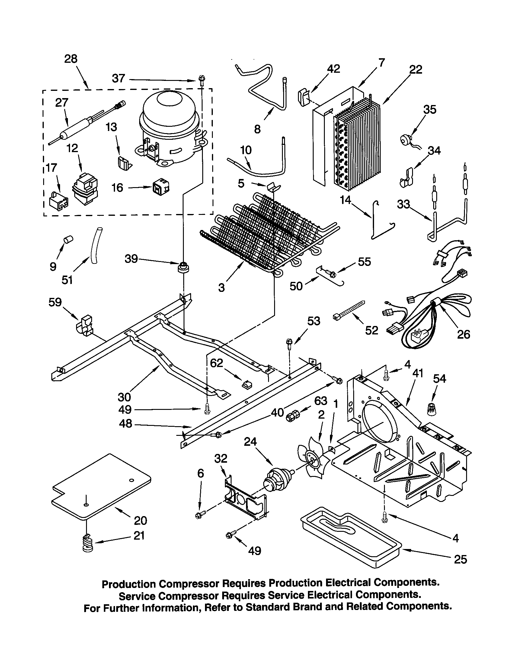 Kenmore 10650027004 unit diagram