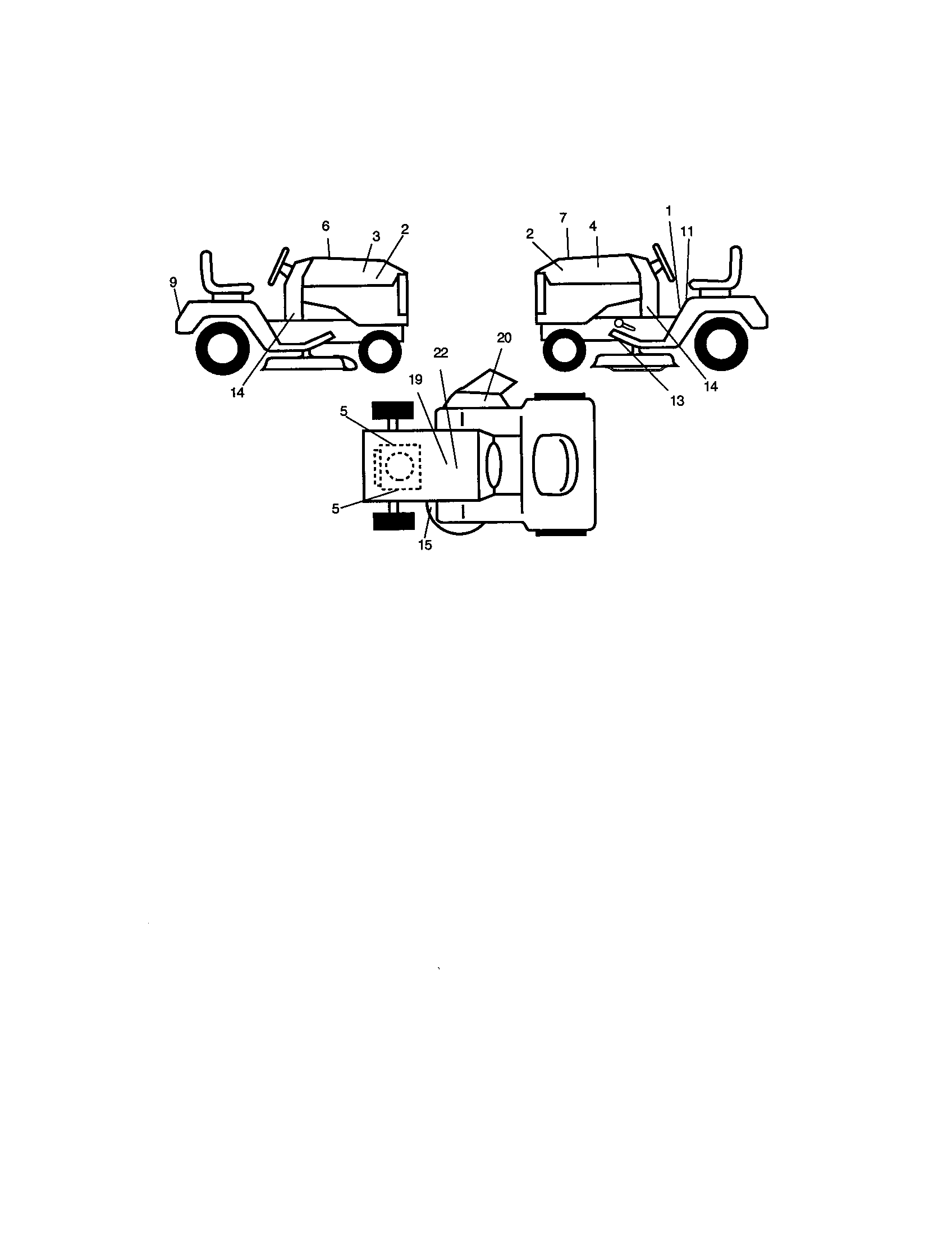 Craftsman 917271821 decals diagram