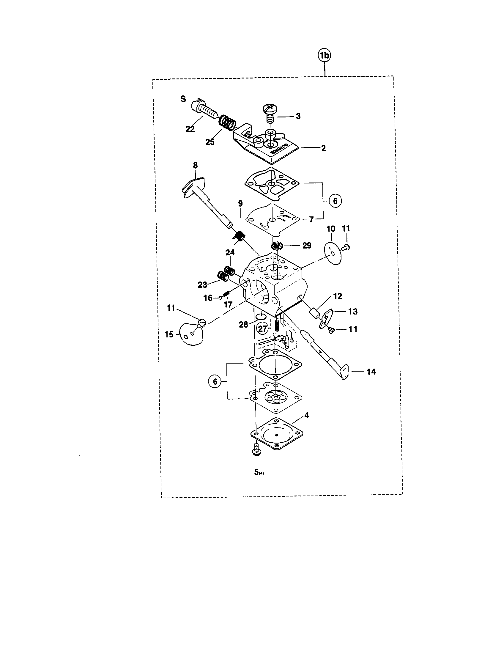 Makita DCS540-18 carburetor diagram