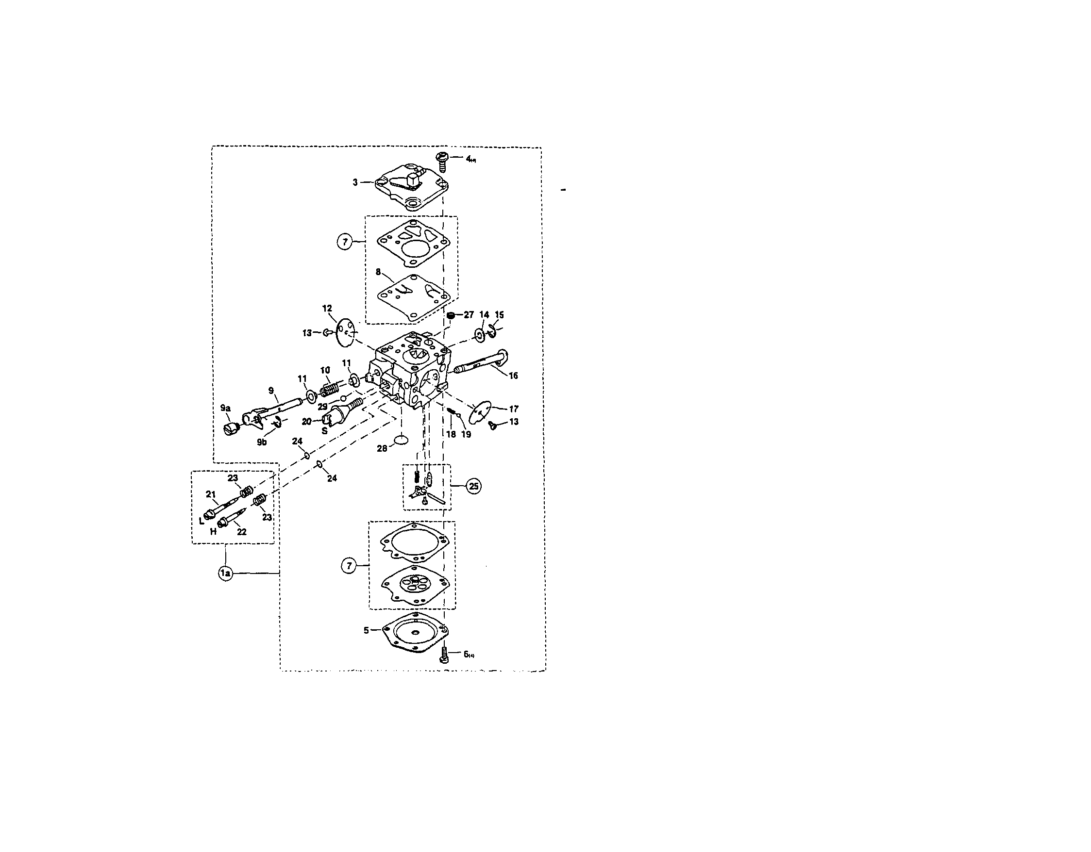 Makita DCS9010 carburetor diagram