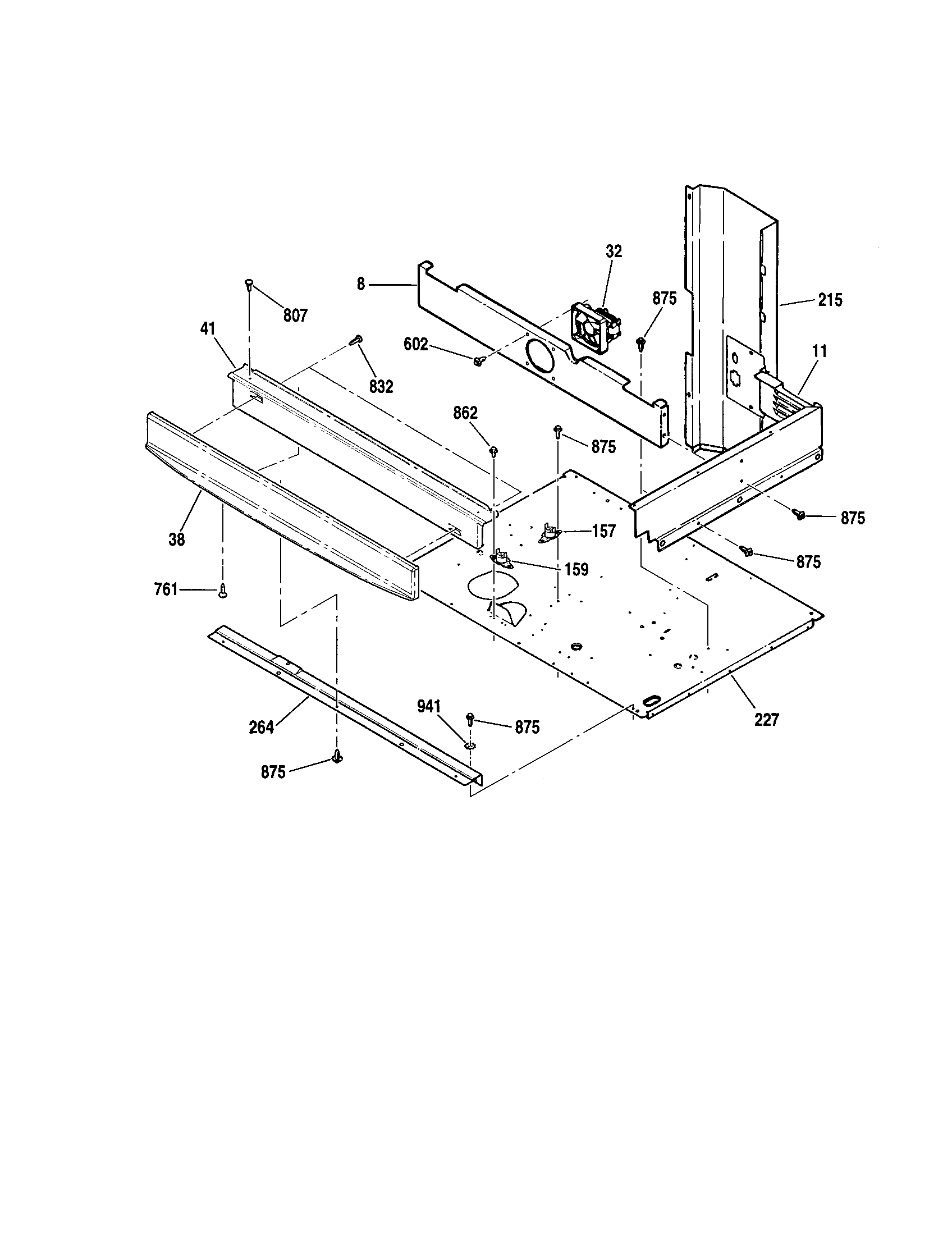 Kenmore 91141184993 center space diagram