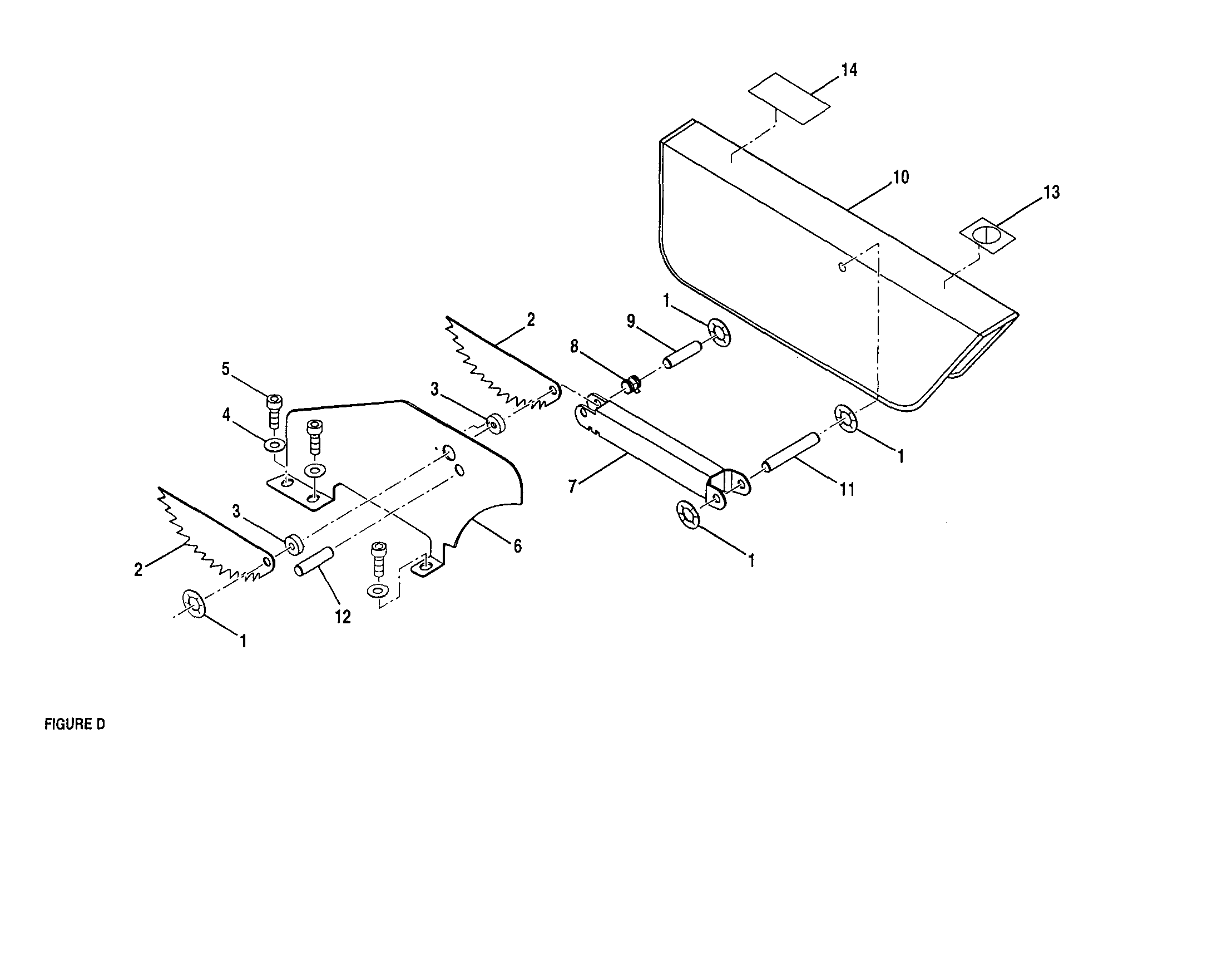 Craftsman 315248200 blade guard diagram