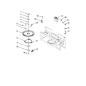 Kenmore 66561639100 magnetron and turntable diagram