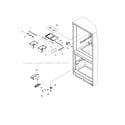 Kenmore 59671814101 crisper assembly/freezer control diagram