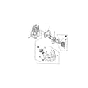 Homelite UT20735 carburetor-fuel tank diagram