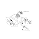 Homelite UT20735 muffler-air cleaner diagram