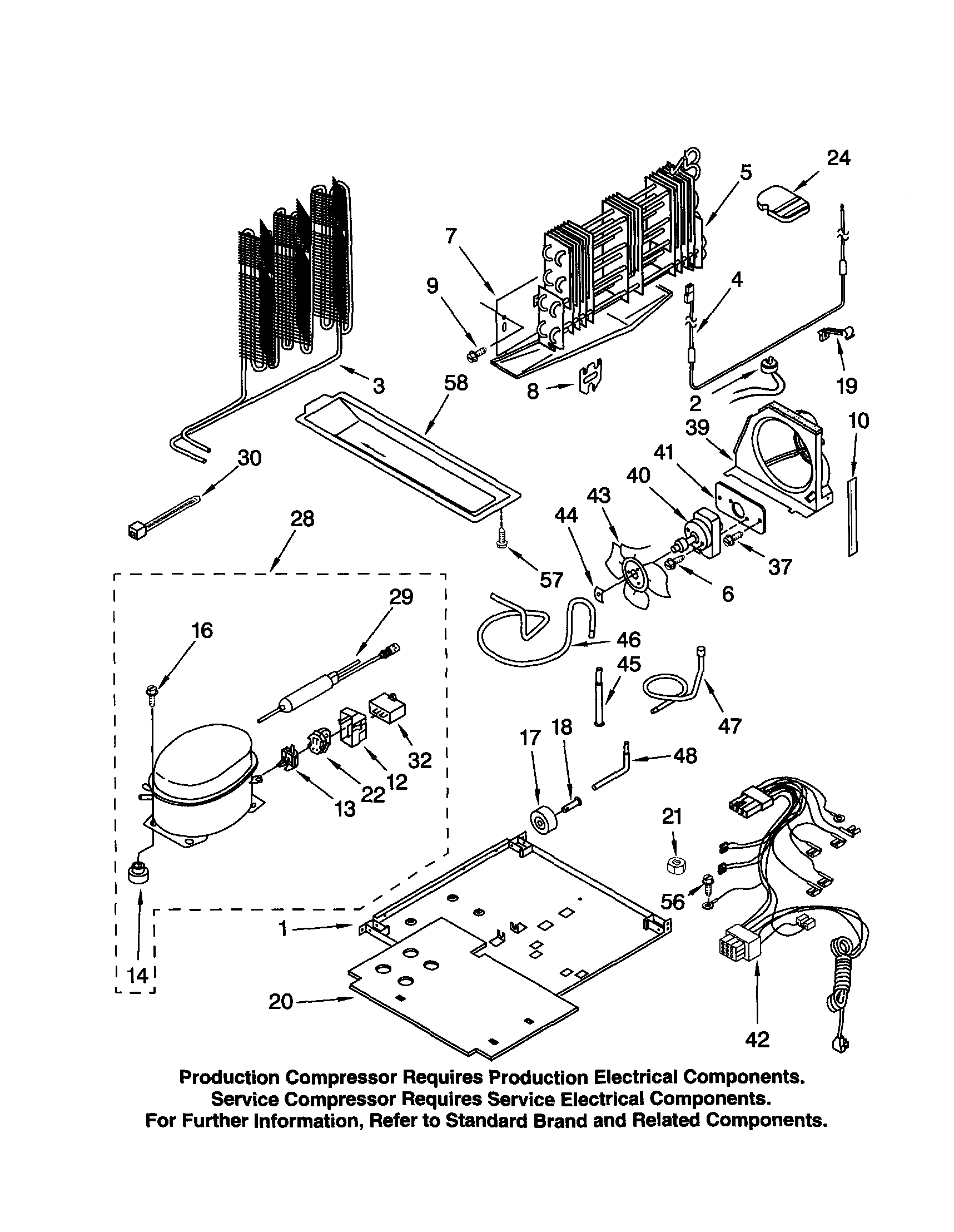 Kenmore 10661984100 unit diagram