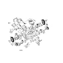 Craftsman 917387442 rotary lawn mower diagram