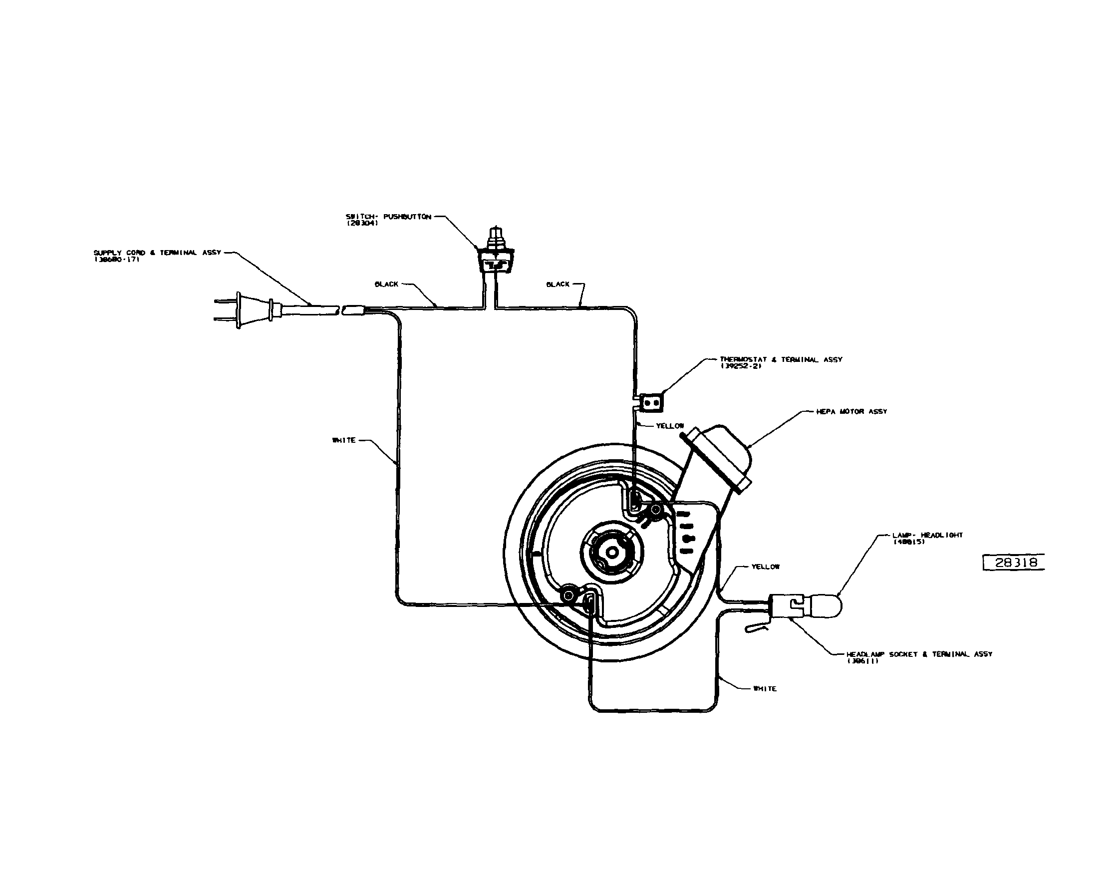 Eureka 4481BT-2 wiring diagram