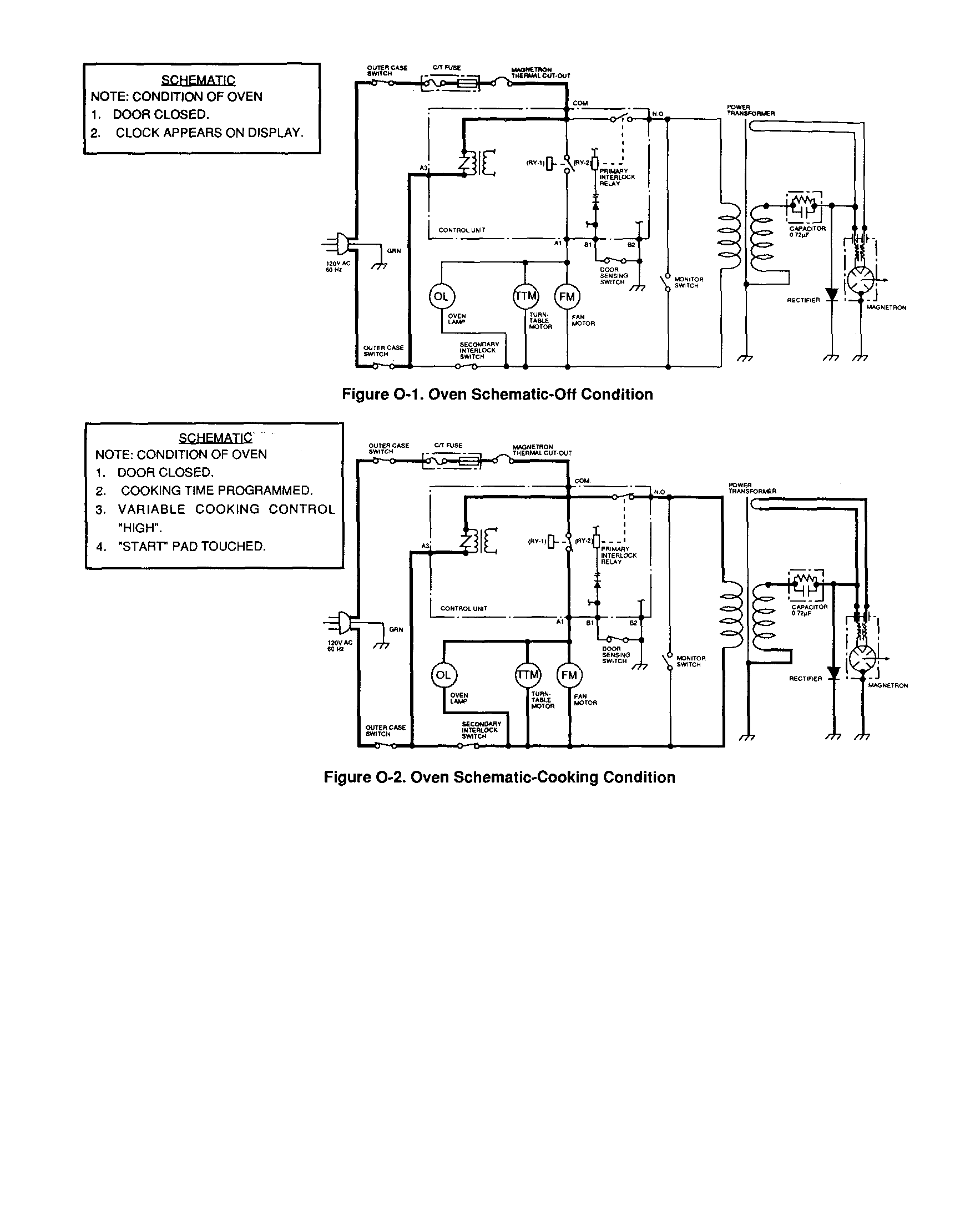Sharp R-209AK oven schematic diagram