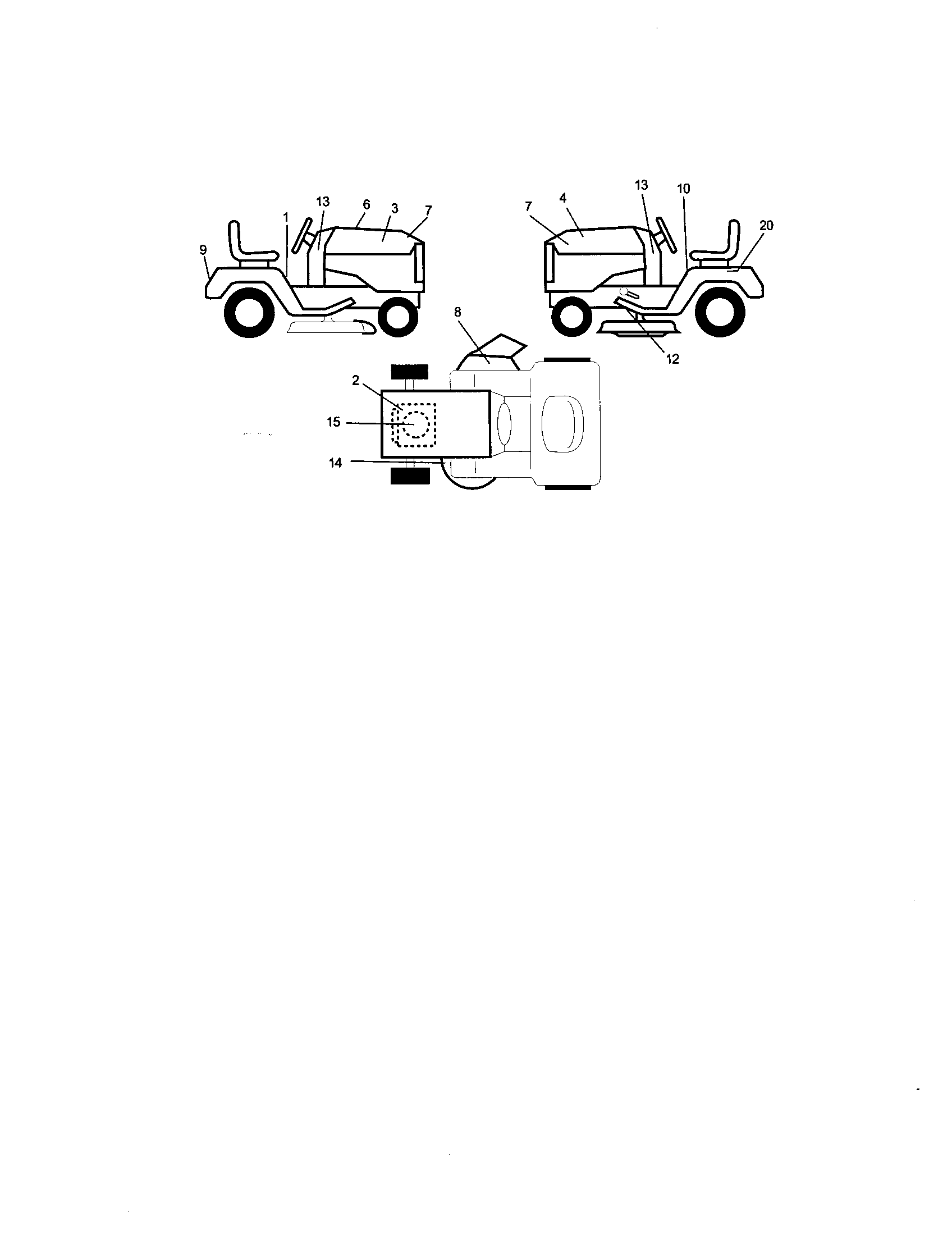 Craftsman 917271642 decals diagram