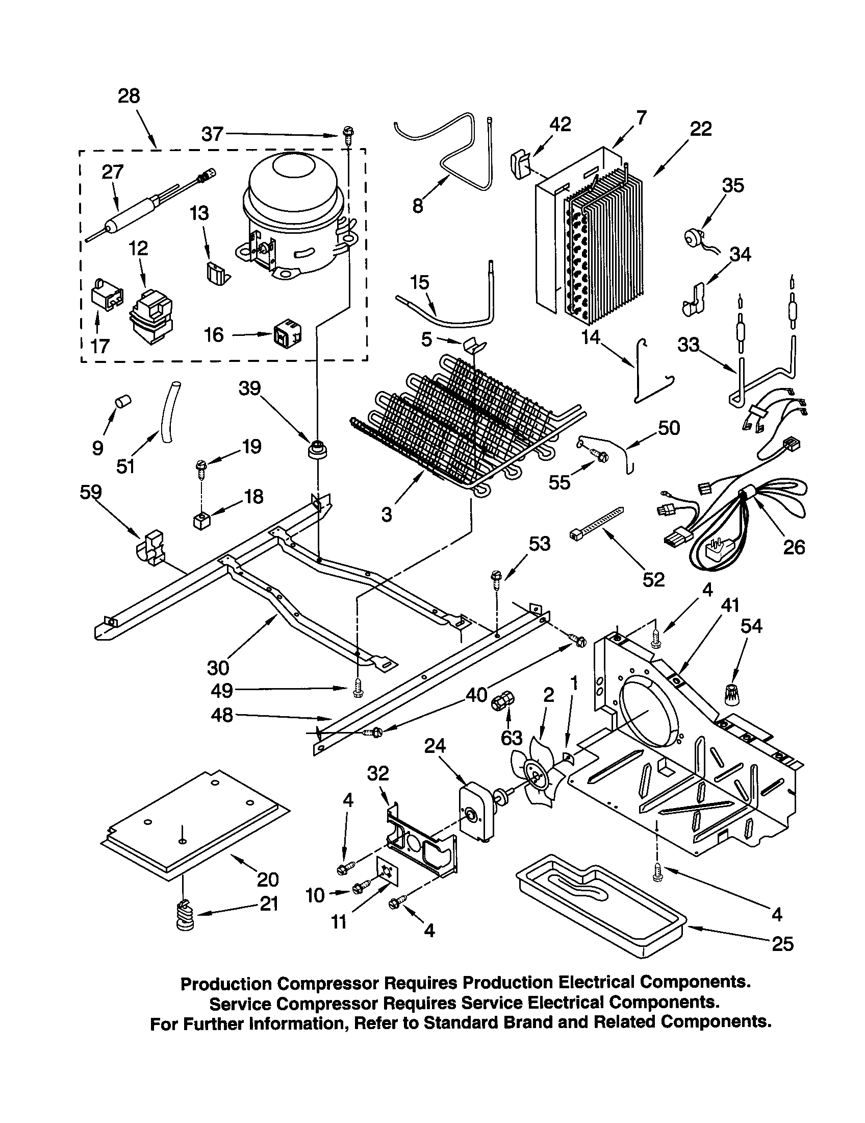 Kenmore 10651744100 unit diagram